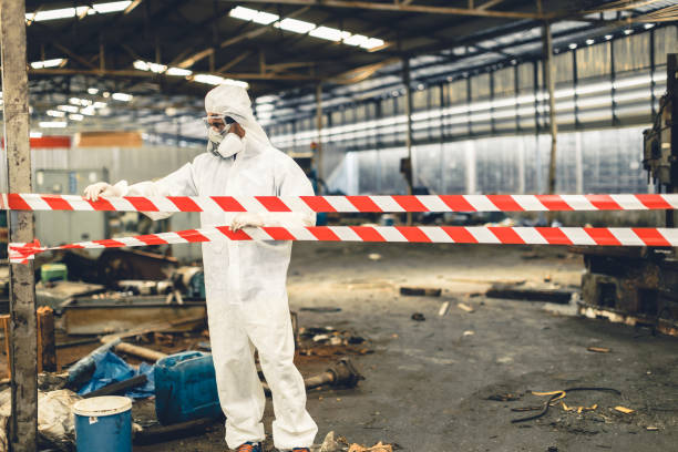 Professional Biohazard technician working in Mount Vernon, IL